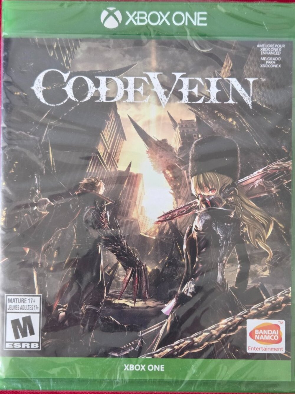 2019 XBOX ONE, CODE VEIN VIDEO GAME, STILL SEALED!!!